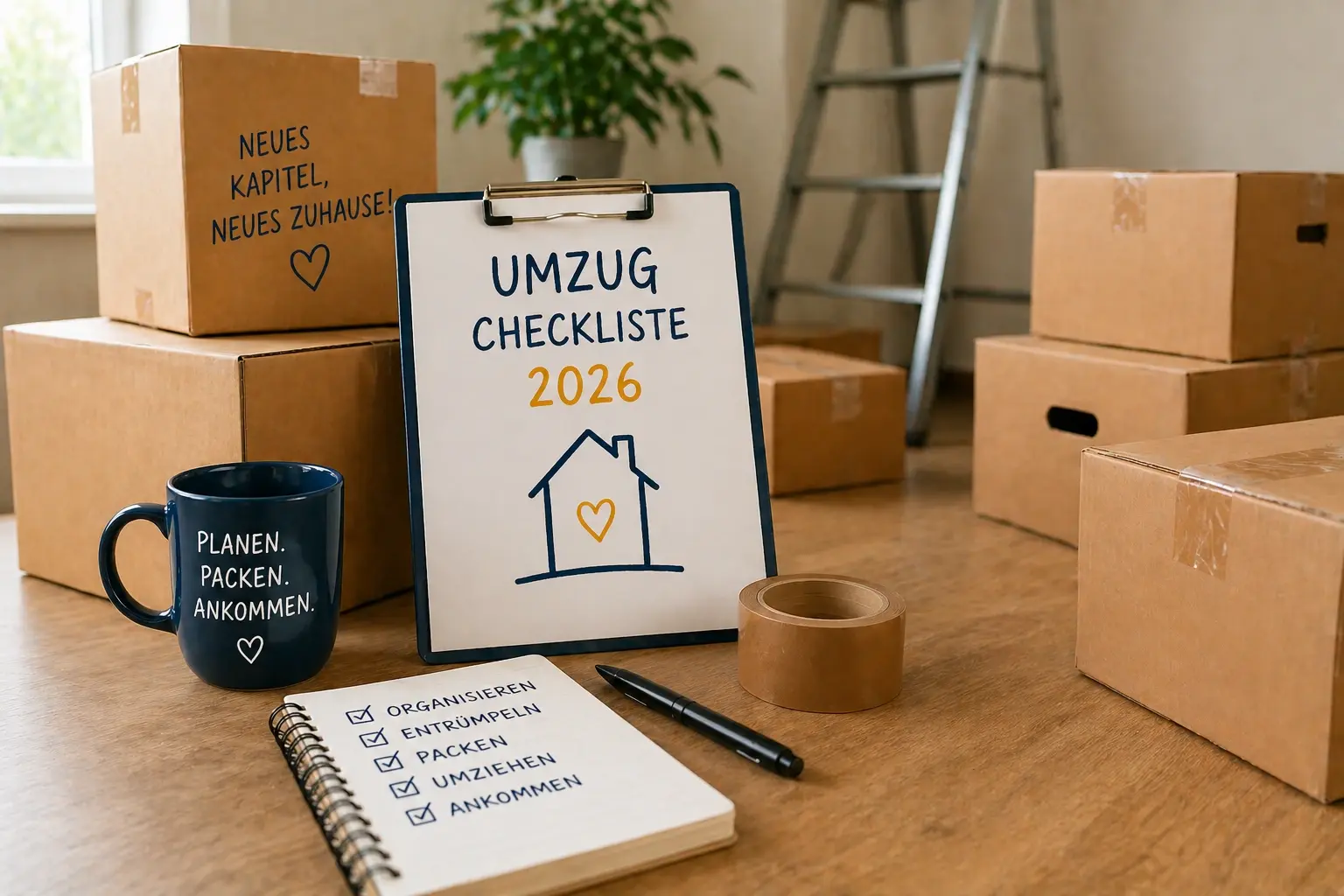 Checkliste für deinen Umzug 2026